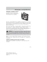 Preview for 269 page of Mazda 2009 Tribute HEV Owner'S Manual