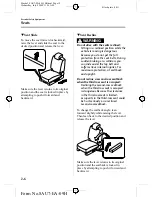 Preview for 18 page of Mazda 2010 Mazda5 Owner'S Manual