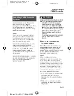 Preview for 41 page of Mazda 2010 Mazda5 Owner'S Manual