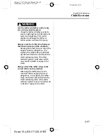 Preview for 49 page of Mazda 2010 Mazda5 Owner'S Manual