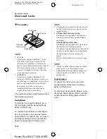 Preview for 70 page of Mazda 2010 Mazda5 Owner'S Manual