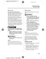 Preview for 105 page of Mazda 2010 Mazda5 Owner'S Manual