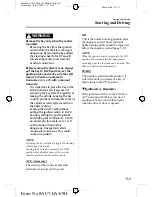 Preview for 111 page of Mazda 2010 Mazda5 Owner'S Manual