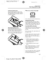 Preview for 115 page of Mazda 2010 Mazda5 Owner'S Manual