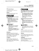 Preview for 121 page of Mazda 2010 Mazda5 Owner'S Manual