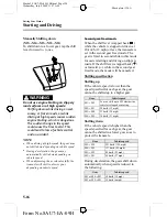 Preview for 124 page of Mazda 2010 Mazda5 Owner'S Manual