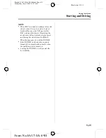 Preview for 133 page of Mazda 2010 Mazda5 Owner'S Manual