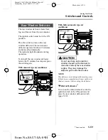 Preview for 167 page of Mazda 2010 Mazda5 Owner'S Manual