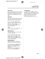 Preview for 201 page of Mazda 2010 Mazda5 Owner'S Manual