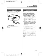 Preview for 233 page of Mazda 2010 Mazda5 Owner'S Manual