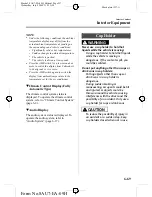 Preview for 237 page of Mazda 2010 Mazda5 Owner'S Manual