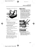 Preview for 243 page of Mazda 2010 Mazda5 Owner'S Manual