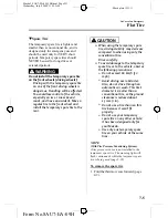 Preview for 251 page of Mazda 2010 Mazda5 Owner'S Manual