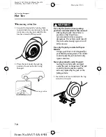 Preview for 254 page of Mazda 2010 Mazda5 Owner'S Manual