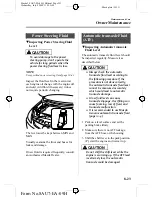 Preview for 293 page of Mazda 2010 Mazda5 Owner'S Manual