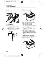 Preview for 300 page of Mazda 2010 Mazda5 Owner'S Manual