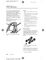 Preview for 302 page of Mazda 2010 Mazda5 Owner'S Manual