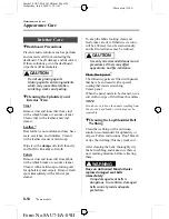 Preview for 324 page of Mazda 2010 Mazda5 Owner'S Manual