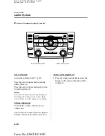 Предварительный просмотр 250 страницы Mazda 2010 Mazda6 Manual