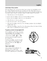 Предварительный просмотр 41 страницы Mazda 2010 Tribute Manual