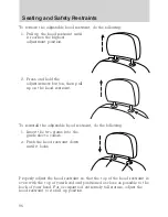 Предварительный просмотр 96 страницы Mazda 2010 Tribute Manual