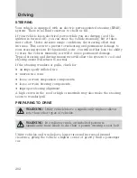 Предварительный просмотр 202 страницы Mazda 2010 Tribute Manual