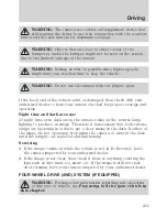 Предварительный просмотр 211 страницы Mazda 2010 Tribute Manual