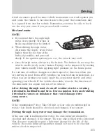 Предварительный просмотр 215 страницы Mazda 2010 Tribute Manual