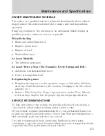 Предварительный просмотр 273 страницы Mazda 2010 Tribute Manual