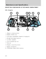 Предварительный просмотр 276 страницы Mazda 2010 Tribute Manual