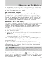 Предварительный просмотр 303 страницы Mazda 2010 Tribute Manual