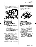 Preview for 134 page of Mazda 2011 CX-9 Owner'S Manual