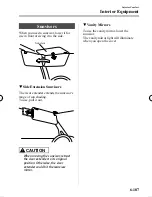 Preview for 440 page of Mazda 2011 CX-9 Owner'S Manual