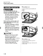 Предварительный просмотр 127 страницы Mazda 2012 3 Owner'S Manual