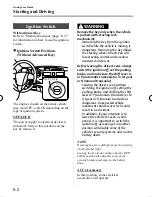 Предварительный просмотр 165 страницы Mazda 2012 3 Owner'S Manual