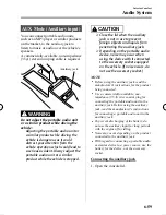 Предварительный просмотр 298 страницы Mazda 2012 3 Owner'S Manual