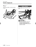 Предварительный просмотр 349 страницы Mazda 2012 3 Owner'S Manual