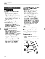 Предварительный просмотр 23 страницы Mazda 2012 5 Owner'S Manual