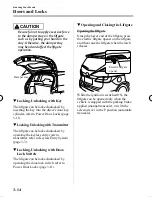 Предварительный просмотр 93 страницы Mazda 2012 5 Owner'S Manual