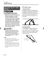 Предварительный просмотр 199 страницы Mazda 2012 5 Owner'S Manual