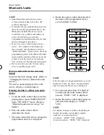 Предварительный просмотр 249 страницы Mazda 2012 5 Owner'S Manual