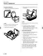 Предварительный просмотр 289 страницы Mazda 2012 5 Owner'S Manual