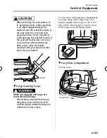 Предварительный просмотр 290 страницы Mazda 2012 5 Owner'S Manual