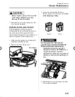 Предварительный просмотр 368 страницы Mazda 2012 5 Owner'S Manual