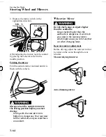 Предварительный просмотр 144 страницы Mazda 2012 CX-9 Owner'S Manual