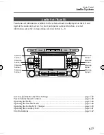 Предварительный просмотр 279 страницы Mazda 2012 CX-9 Owner'S Manual