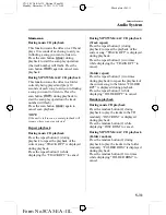 Preview for 241 page of Mazda 2012  CX5 Owner'S Manual