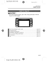 Preview for 245 page of Mazda 2012  CX5 Owner'S Manual