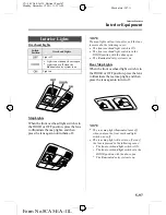 Preview for 307 page of Mazda 2012  CX5 Owner'S Manual