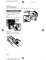 Preview for 310 page of Mazda 2012  CX5 Owner'S Manual